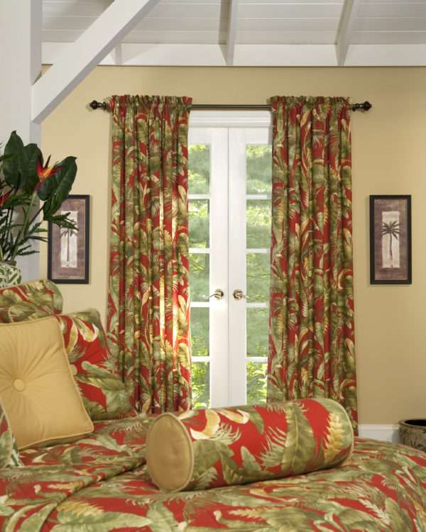 Captiva 84"L Rod Pocket Curtain Pair