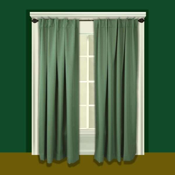 Grand Pointe Dual Header Curtain Panel - Image 3