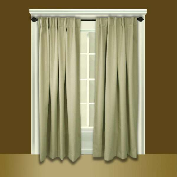 Grand Pointe Dual Header Curtain Panel - Image 4