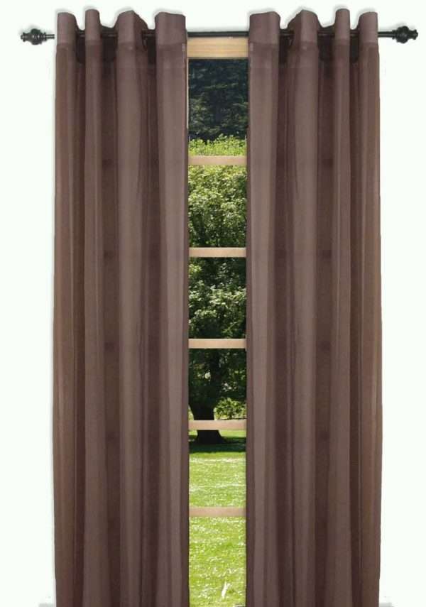 Bal Harbour Semi Sheer Grommet Curtain Panel - Image 2
