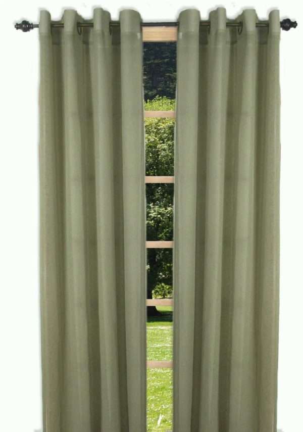 Bal Harbour Semi Sheer Grommet Curtain Panel