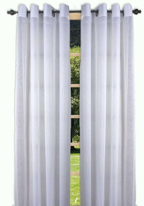 Bal Harbour Semi Sheer Grommet Curtain Panel - Image 6