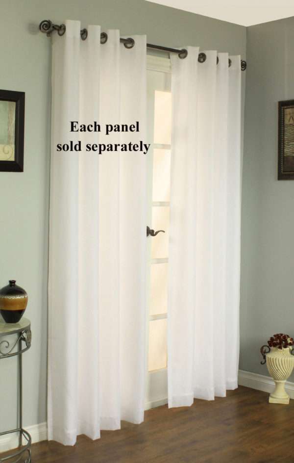 Rhapsody Lined Thermavoile Grommet Top Panel