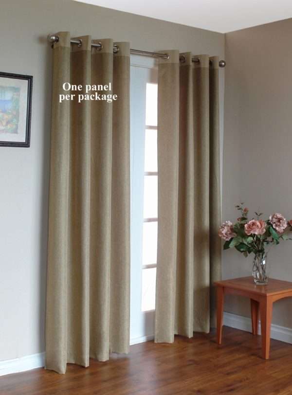 Harrison Grommet Top (single) Panel 84, or 95 inch length in Toasted Almond - Image 2