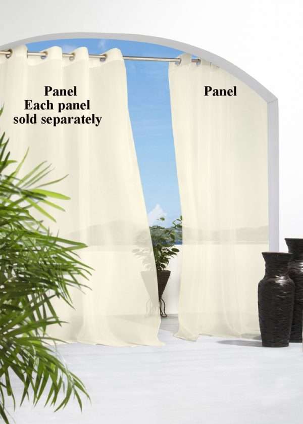 Escape Voile Indoor/Outdoor Grommet Panel - CLOSING OUT - Image 2