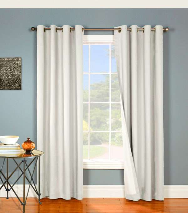 Nantucket Black Out Grommet Curtain Panel - Thermalogic