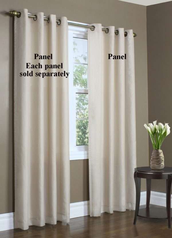 Rhapsody Lined Thermavoile Grommet Top Panel - Image 2