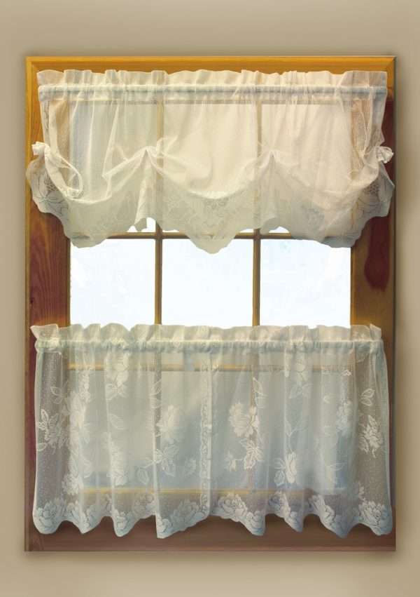 Tier Curtains - Leeanne Lace - Image 2