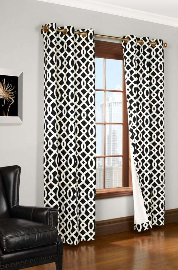 Thermalogic Trellis Grommet Curtain Panels - Image 2