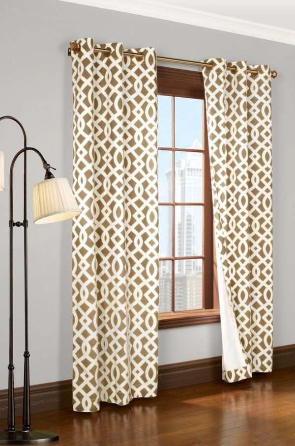 Thermalogic Trellis Grommet Curtain Panels - Image 3