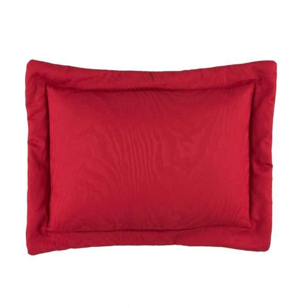 Breakfast Red Pillow - Bouvier Black by Thomasville