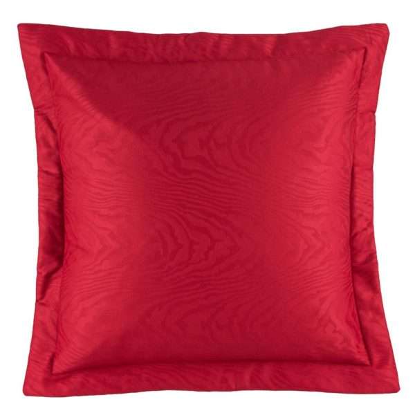 Red Euro Sham - Bouvier Black by Thomasville