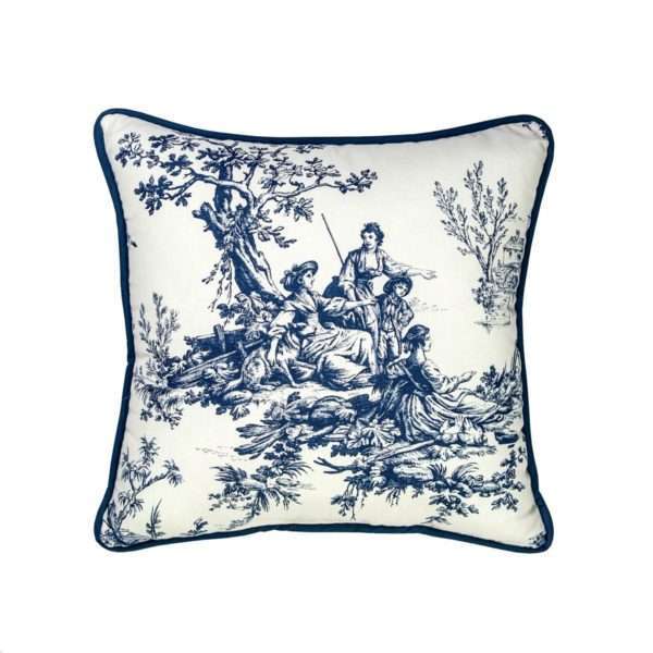 Square Pillow - Bouvier Blue by Thomasville