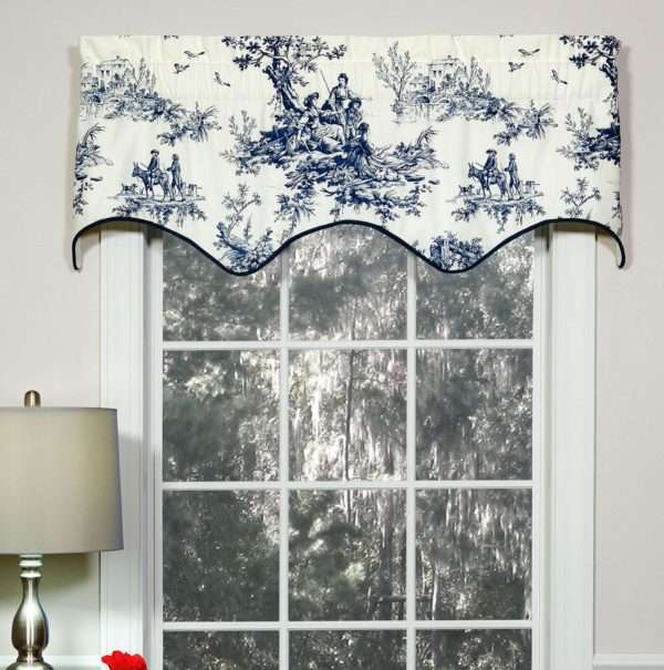 Empress Filler Valance - Bouvier Blue by Thomasville