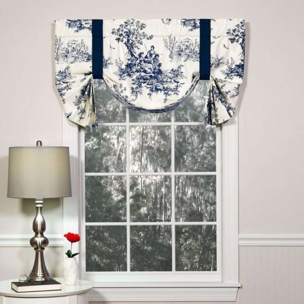 Tie Up Valance - Bouvier Blue by Thomasville