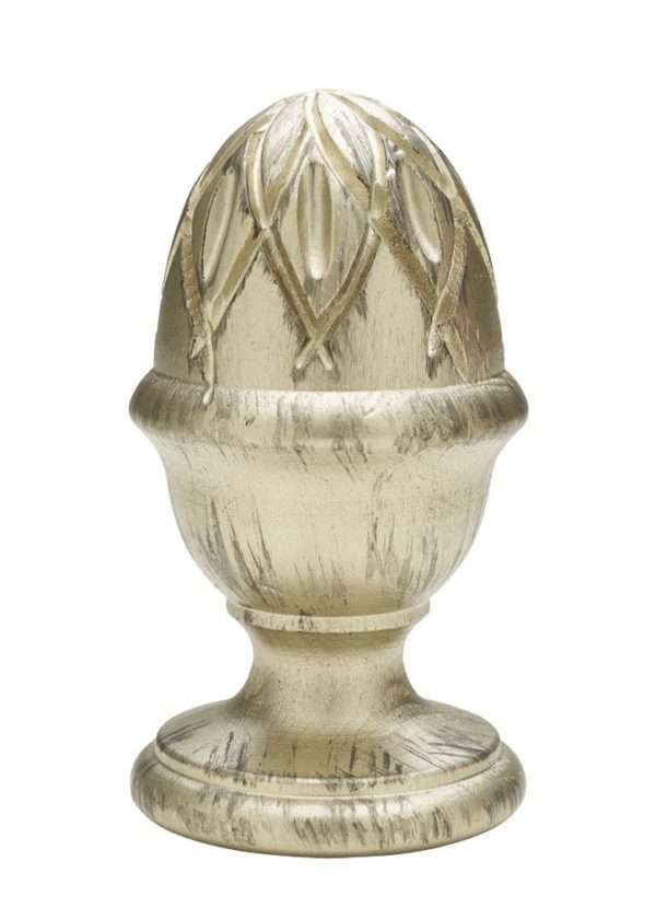 Cypress Wood Finial - Belmont - Image 3