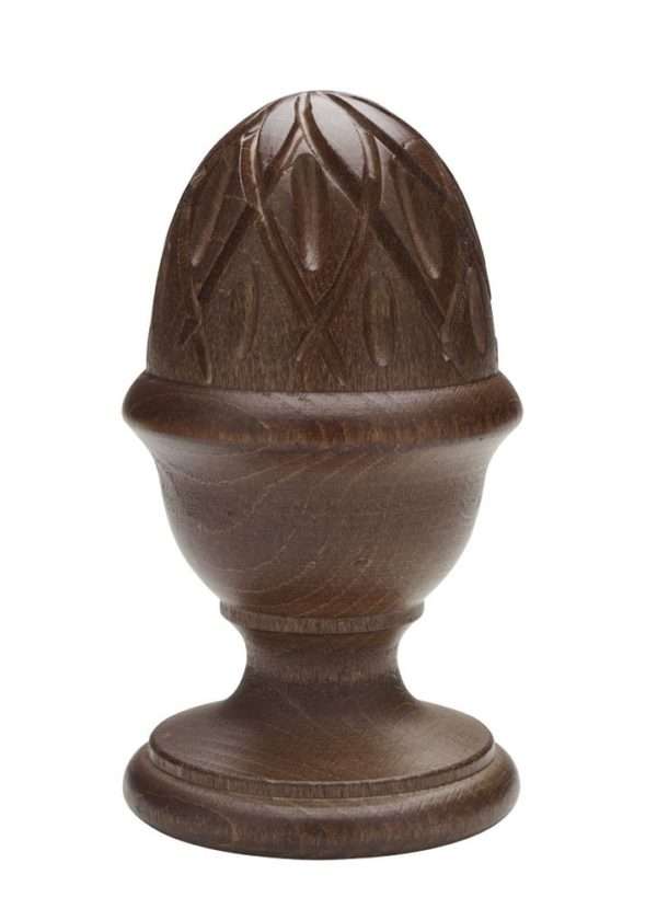 Cypress Wood Finial - Belmont - Image 4