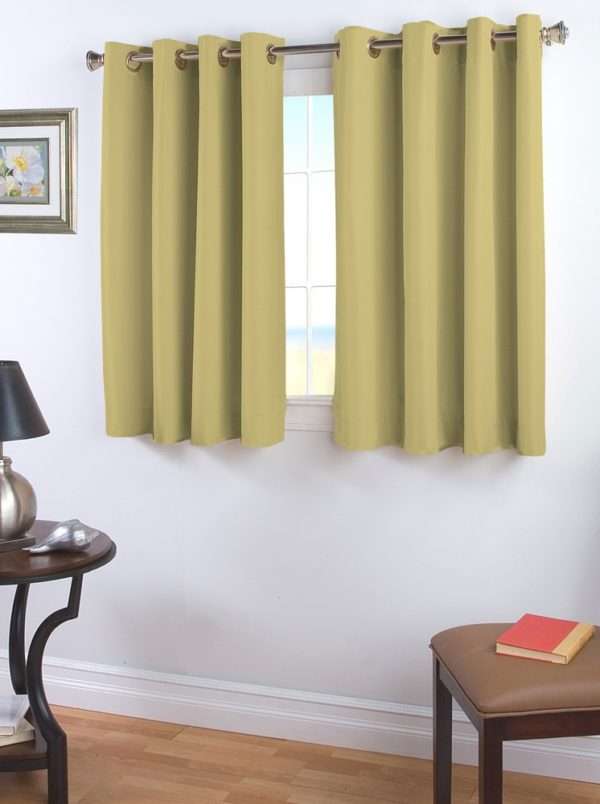 Elegance Insulated Grommet Curtain with Wand - Image 4