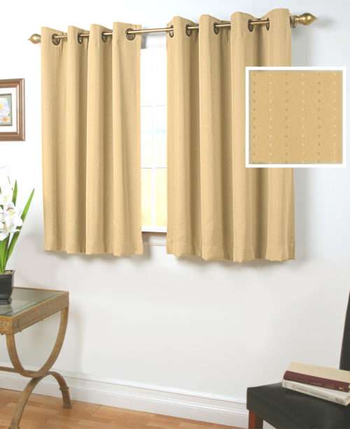 grand pointe grommet curtains with wand