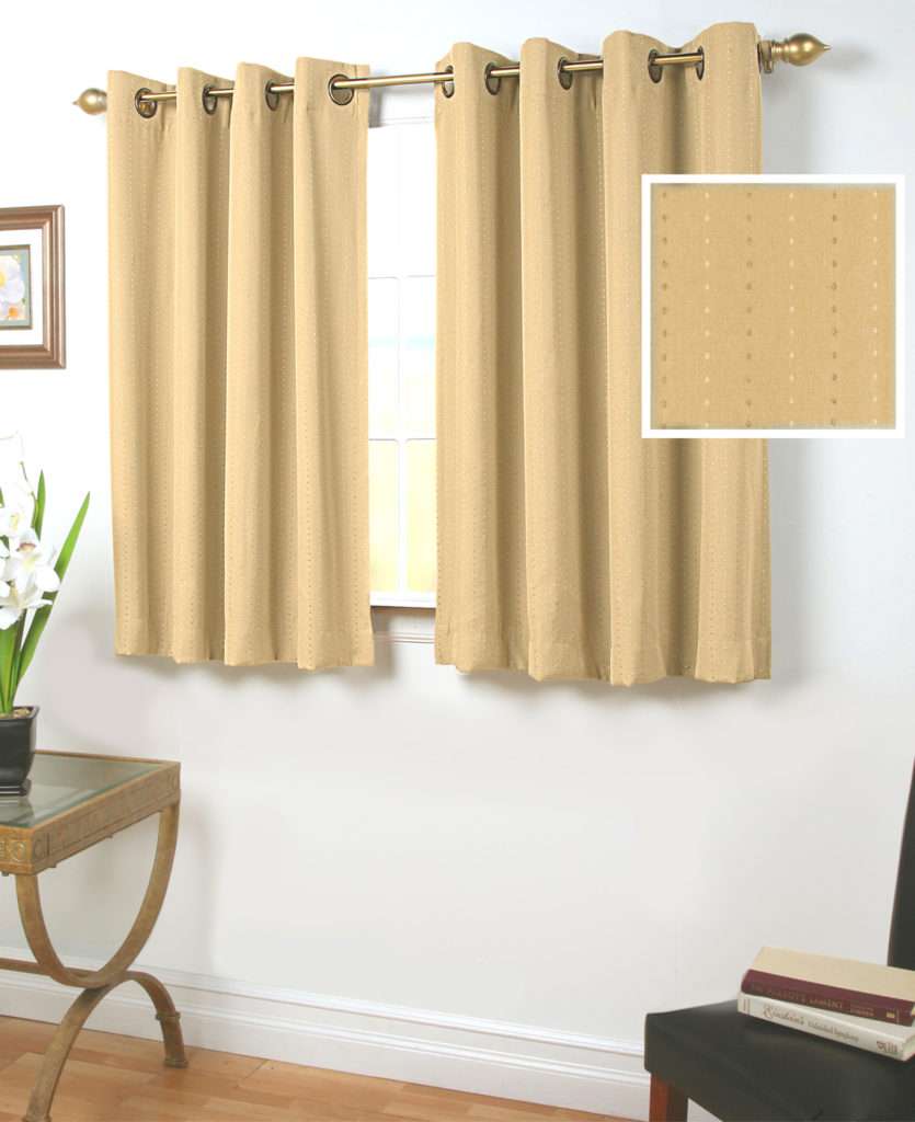 grand pointe grommet curtains with wand