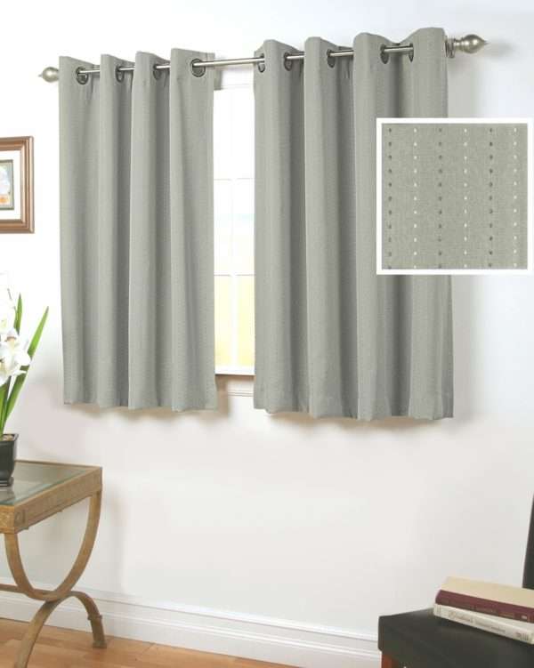 Grand Pointe Room Darkening Insulated Grommet Curtain with Wand - Image 3