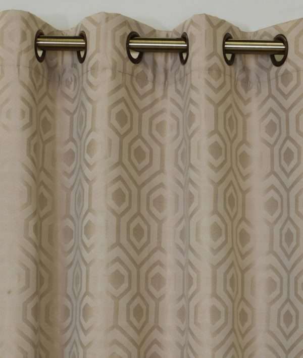 Highgate Insulated Geometric Grommet Curtain Panel - Thermalogic - Image 2