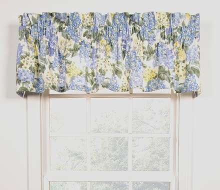 Hydrangea Tailored Valance