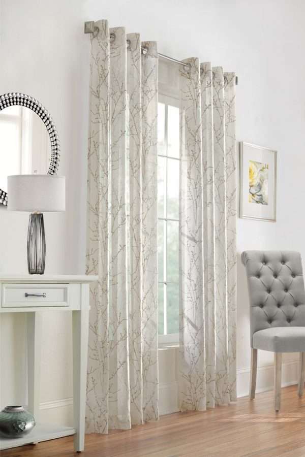 Liberty Lisette Faux Linen Grommet Panel - Habitat - Image 2