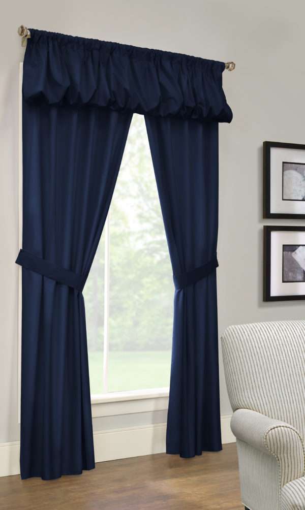 Prescott Insulated 5 Piece Rod Pocket Curtain Set - Thermalogic