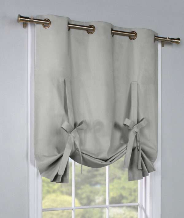 Prescott (Alcove) Aqua Tie Up Shade - Image 3