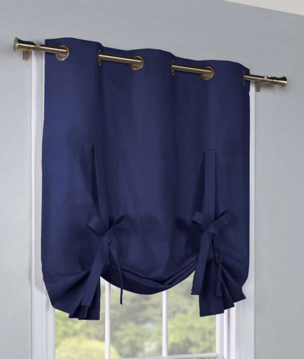 Prescott (Alcove) Aqua Tie Up Shade - Image 2