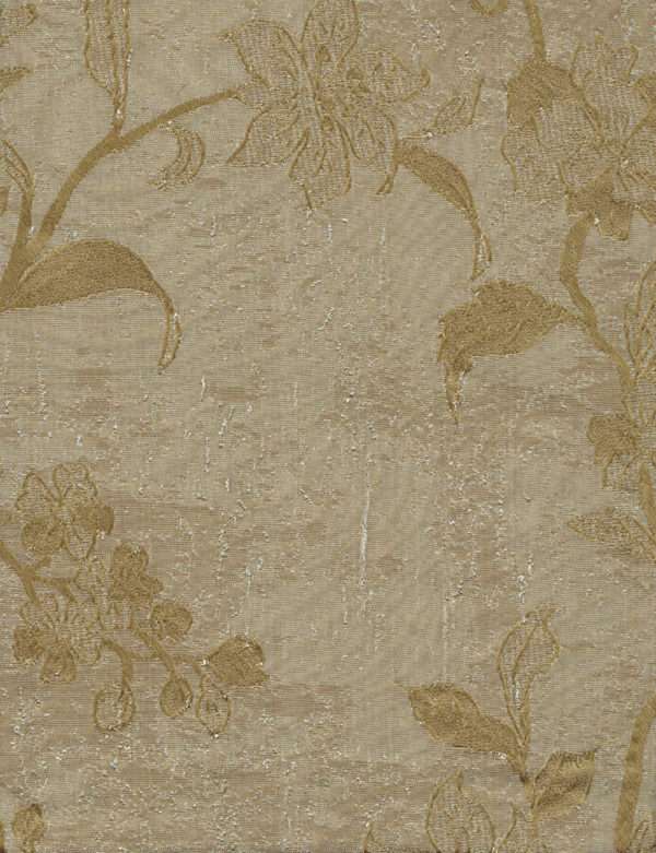 Floral Lustre Rod Pocket Curtain Panel - Image 3