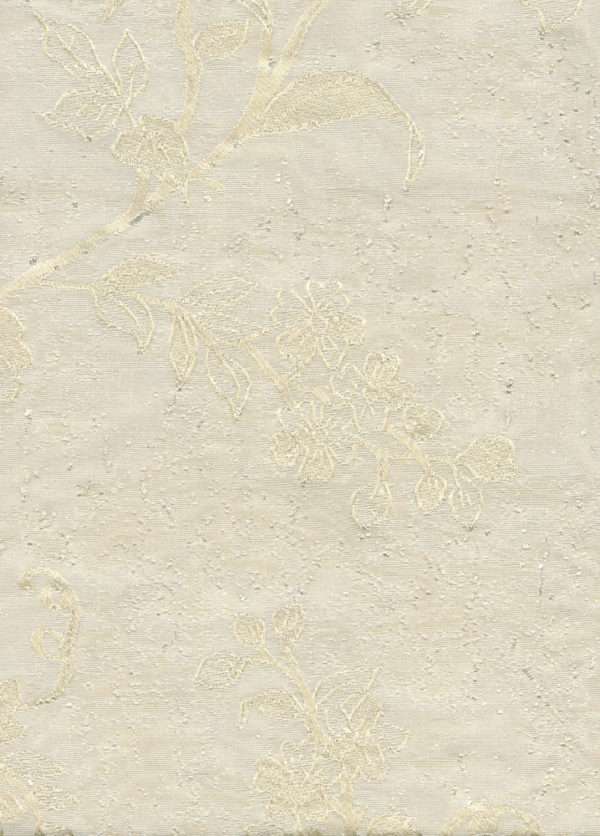 Floral Lustre Rod Pocket Curtain Panel - Image 4