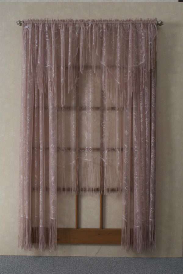 Queens Lace (Contessa Lace) Rod Pocket Panel