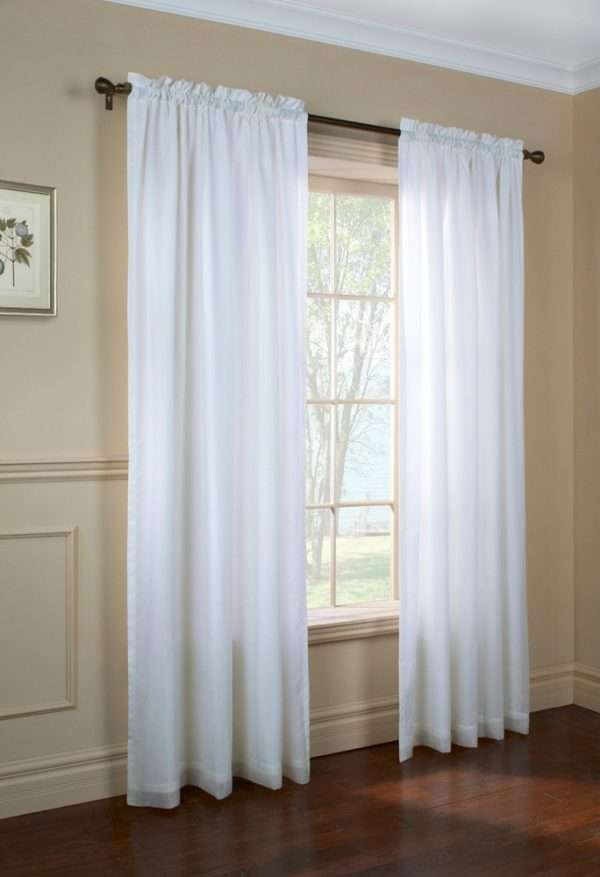 Rhapsody Sheer Voile Curtain Panels - Image 2