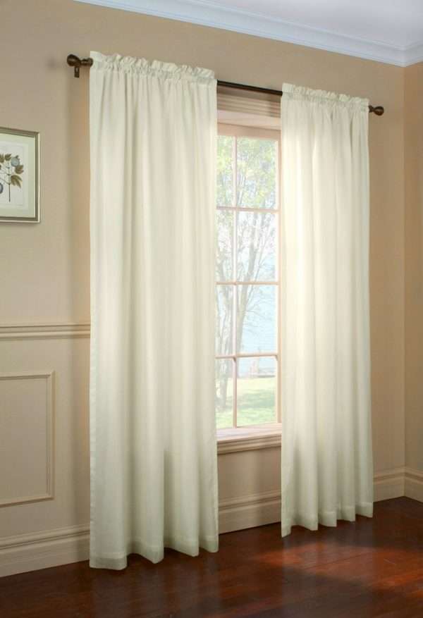 Rhapsody Sheer Voile Curtain Panels - Image 3