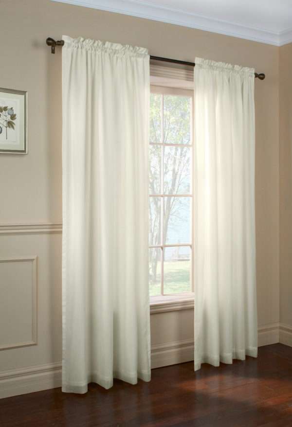 Rhapsody Sheer Voile Curtain Panels