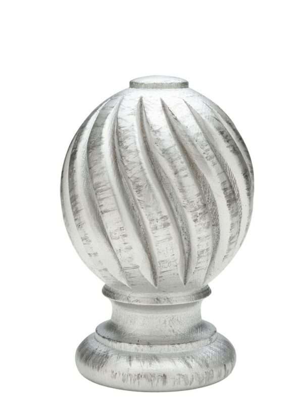 Swirl Wood Finial - Belmont - Image 7