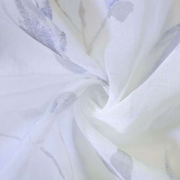 Symphony Faux Linen Semi Sheer Grommet Panel - Habitat - Image 3