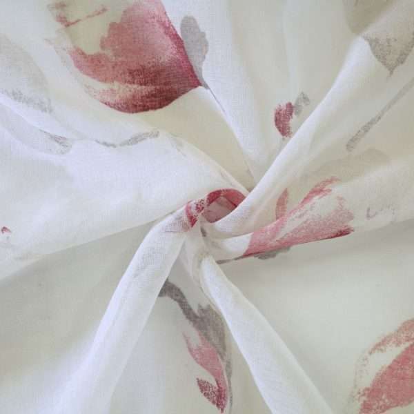 Symphony Faux Linen Semi Sheer Grommet Panel - Habitat - Image 2