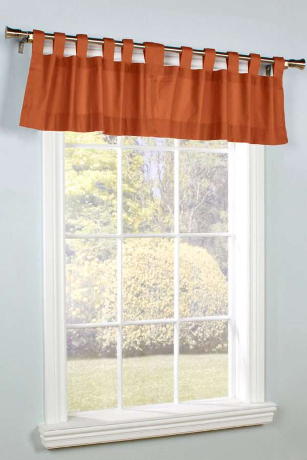 Tab Top Valance - Weathermate Solid - Thermalogic