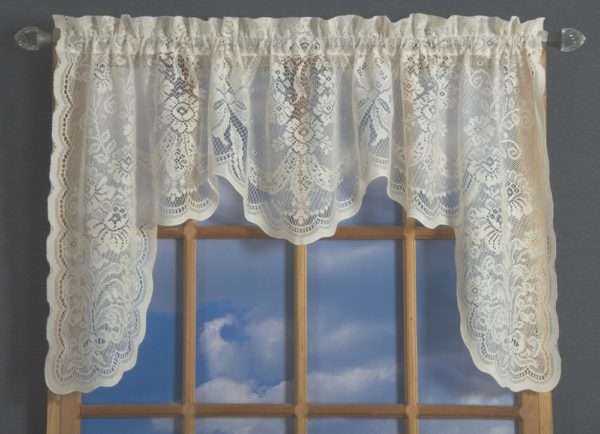 American Balmore Lace Tailored Swag - Image 2