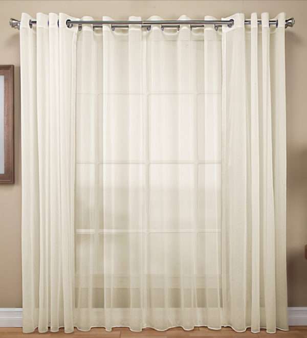 Tergaline Semi Sheer Grommet Panel