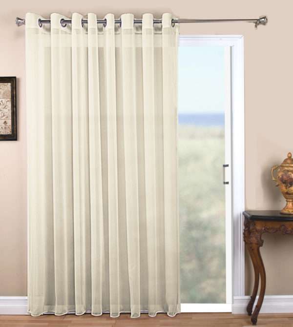 Tergaline Semi Sheer Grommet Patio Panel