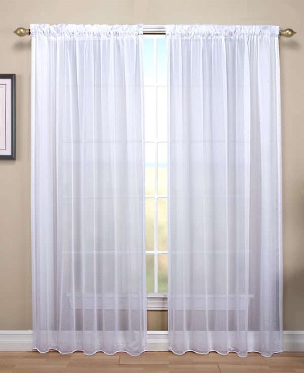 Tergaline Two Way Rod Pocket Semi Sheer Panel