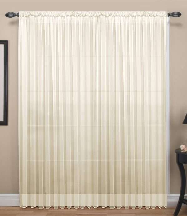 Tergaline Two Way Rod Pocket Semi Sheer Panel - Image 2