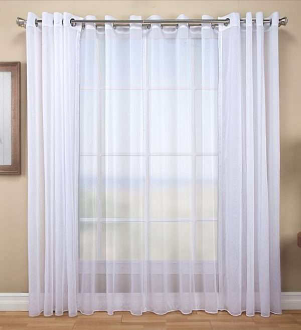Tergaline Semi Sheer Grommet Panel - Image 2
