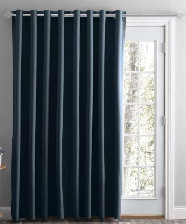 Twilight Black Out Grommet Patio Panel with 12" wand - Image 2