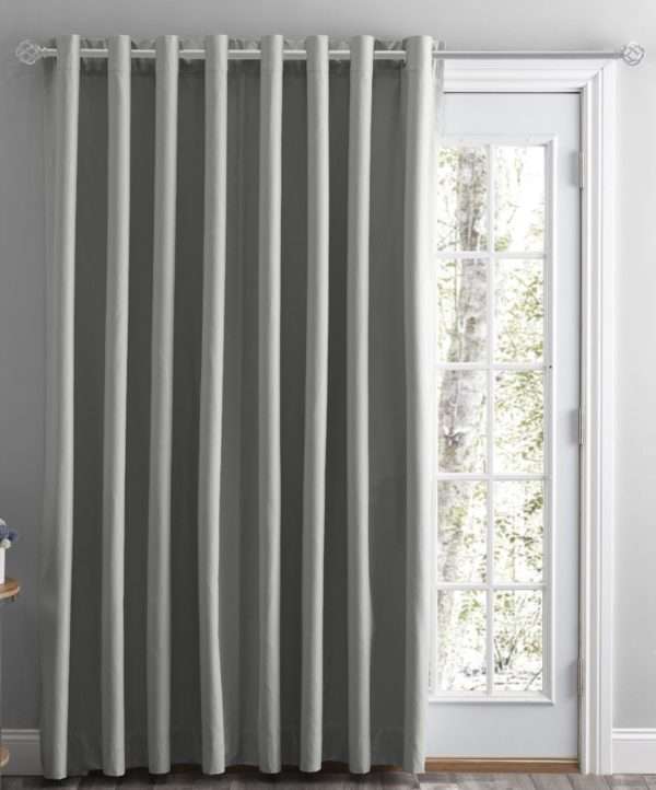 Twilight Black Out Grommet Patio Panel with 12" wand - Image 3