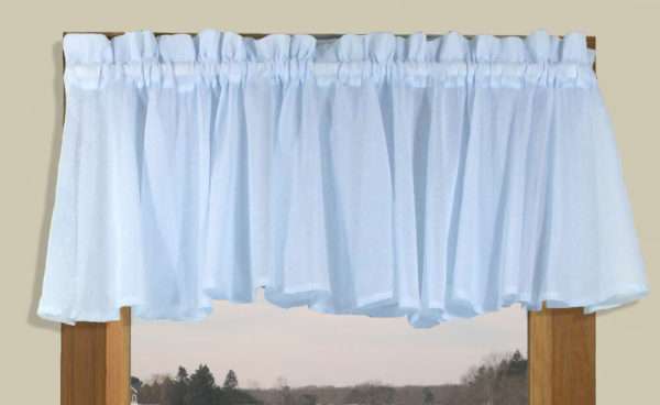 Insert Valance (full bodied) - Sea Glass